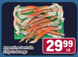 Tony’s Fresh Market Argentine Santolla King Crab Legs offer