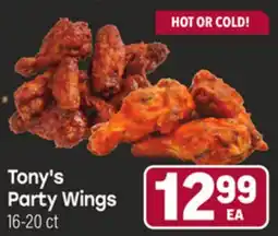 Tony’s Fresh Market Tony's Party Wings offer