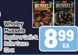 Tony’s Fresh Market Wholey Mussels offer