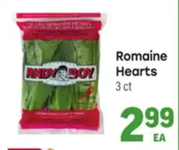Tony’s Fresh Market Romaine Hearts offer