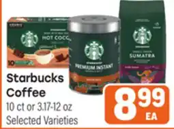 Tony’s Fresh Market Starbucks Coffee offer