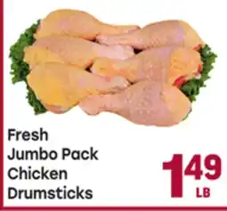 Tony’s Fresh Market Fresh Jumbo Pack Chicken Drumsticks offer