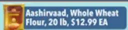 Tony’s Fresh Market Aashirvaad, Whole Wheat Flour offer