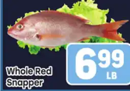 Tony’s Fresh Market Whole Red Snapper offer