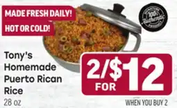 Tony’s Fresh Market Tony's Homemade Puerto Rican Rice offer