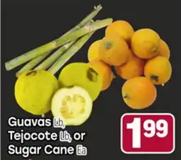 Tony’s Fresh Market Guavas Lb, Tejocote Lb or Sugar Cane offer