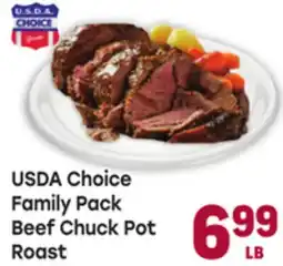 Tony’s Fresh Market USDA Choice Family Pack Beef Chuck Pot Roast offer