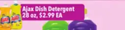 Tony’s Fresh Market Ajax Dish Detergent offer