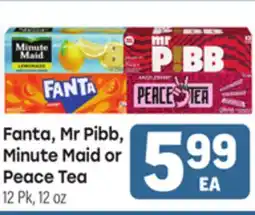 Tony’s Fresh Market Fanta, Mr Pibb, Minute Maid or Peace Tea offer