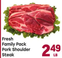 Tony’s Fresh Market Fresh Family Pack Pork Shoulder Steak offer