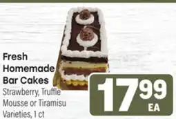 Tony’s Fresh Market Fresh Homemade Bar Cakes offer