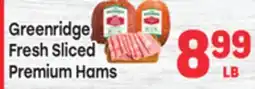 Tony’s Fresh Market Greenridge Fresh Sliced Premium Hams offer