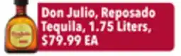 Tony’s Fresh Market Don Julio, Reposado Tequila offer