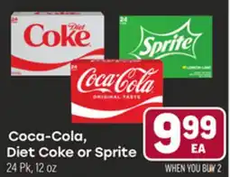 Tony’s Fresh Market Coca-Cola, Diet Coke or Sprite offer