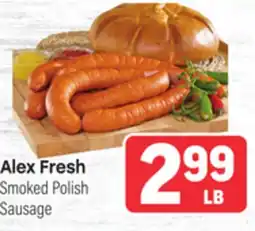 Tony’s Fresh Market Alex Fresh Smoked Polish Sausage offer