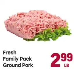 Tony’s Fresh Market Fresh Family Pack Ground Pork offer