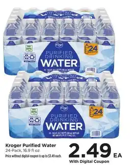 Food 4 Less Kroger Purified Water offer