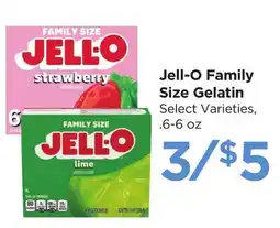 Food 4 Less Jell-O Family Size Gelatin offer