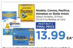 Food 4 Less Modelo, Corona, Pacifico, Heineken or Stella Artois offer