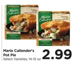 Food 4 Less Marie Callender's Pot Pie offer