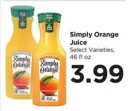 Food 4 Less Simply Orange Juice offer