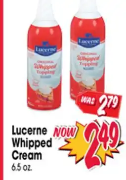 Jewel-Osco Lucerne Whipped Cream offer