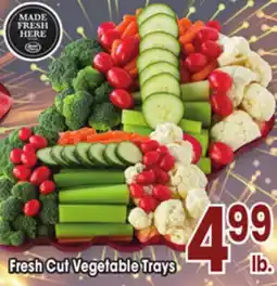Jewel-Osco Fresh Cut Vegetable Trays offer