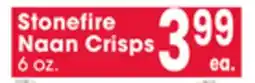 Jewel-Osco Stonefire Naan Crisps offer