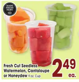 Jewel-Osco Fresh Cut Seedless Watermelon, Cantaloupe offer