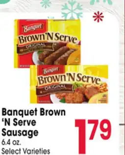 Jewel-Osco Banquet Brown'N Serve Sausage offer