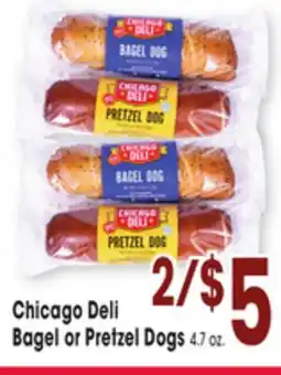 Jewel-Osco Chicago Deli Bagel or Pretzel Dogs offer