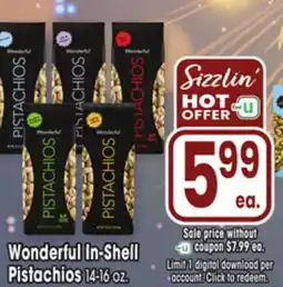 Jewel-Osco Wonderful In-Shell Pistachios offer