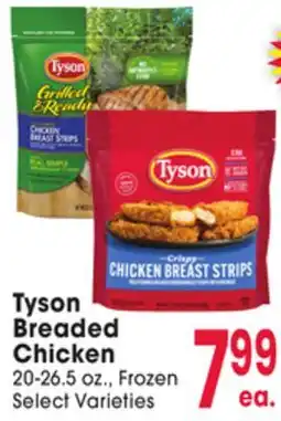 Jewel-Osco Tyson Breaded Chicken offer