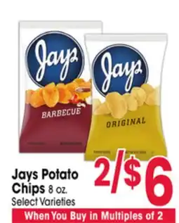 Jewel-Osco Jays Potato Chips offer
