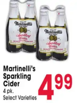 Jewel-Osco Martinelli's Sparkling Cider offer