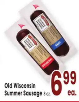 Jewel-Osco Old Wisconsin Summer Sausage offer
