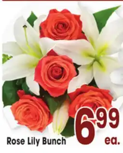 Jewel-Osco Rose Lily Bunch offer