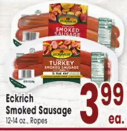 Jewel-Osco Eckrich Smoked Sausage offer