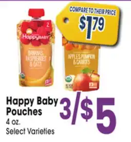 Jewel-Osco Happy Baby Pouches offer