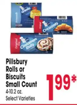 Jewel-Osco Pillsbury Rolls or Biscuits Small Count offer