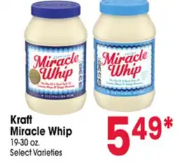Jewel-Osco Kraft Miracle Whip offer