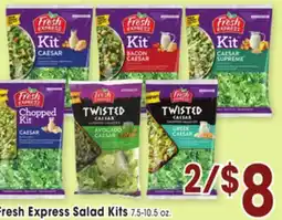 Jewel-Osco Fresh Express Salad Kits offer