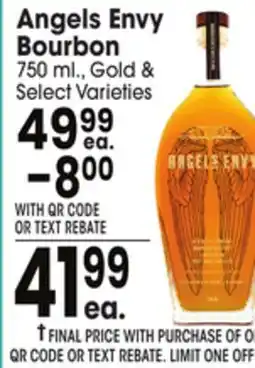 Jewel-Osco Angels Envy Bourbon offer