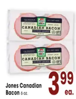 Jewel-Osco Jones Canadian Bacon offer