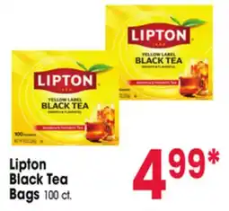 Jewel-Osco Lipton Black Tea Bags offer