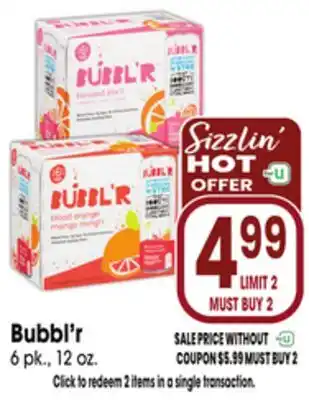 Jewel-Osco Bubbl'r offer