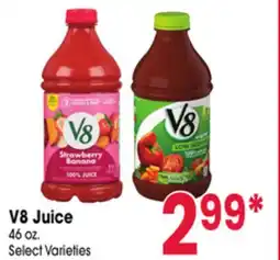 Jewel-Osco V8 Juice offer