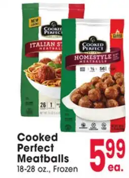 Jewel-Osco Cooked Perfect Perfect Meatballs offer