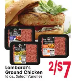 Jewel-Osco Lombardi's Ground Chicken offer