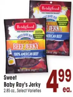 Jewel-Osco Sweet Baby Ray's Jerky offer